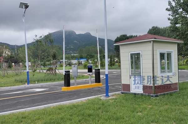 捷胜达岗亭-青岛崂山风景区停车场岗亭实例